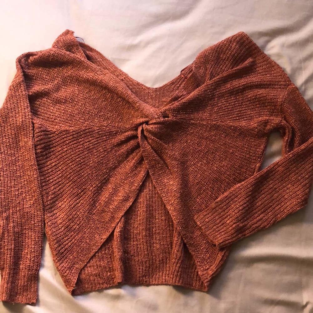 Burnt orange top